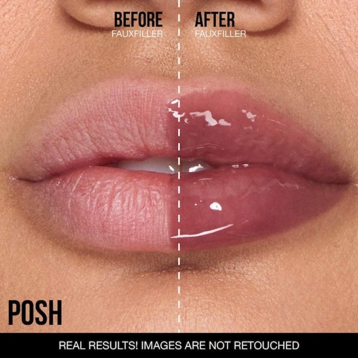 BEAUTY Faux Filler Shiny Non-Sticky Lip Gloss Foxy - Caramel Brown 0.13FL.OZ / 3.9ml – image 3
