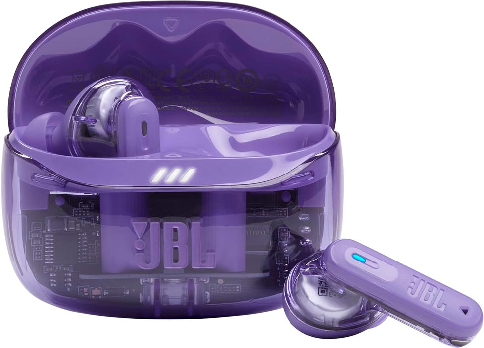 JBL Tune Beam Earphones, Bluetooth and Wireless, Water Resistant and Noise Cancelling with up to 48 Hours Battery Life, Blue - ‎ JBLTBEAMBLU
