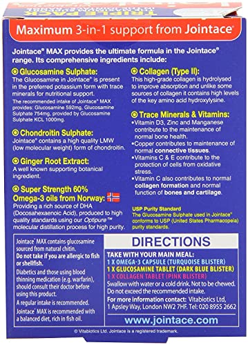 Vitabiotics Jointace Max 56 Tablets + 28 Capsules