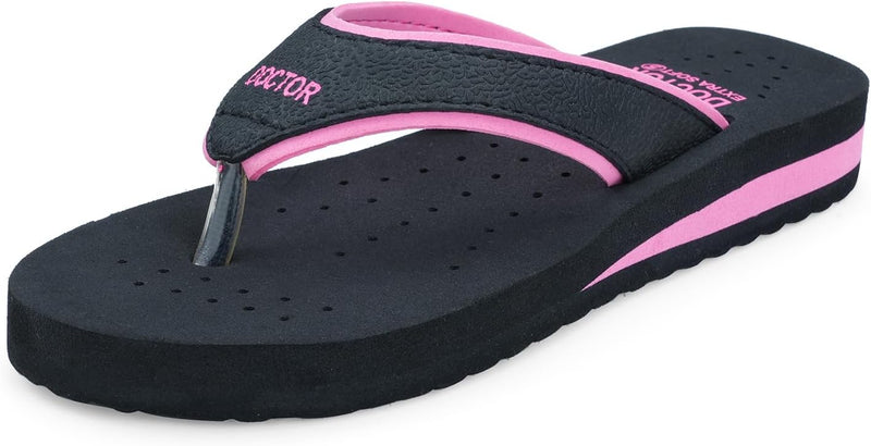 DOCTOR EXTRA SOFT Ortho Care Diabetic Orthopaedic Pregnancy Super Comfort Dr Flipflops and House Slippers For Women's and Girl's D-18