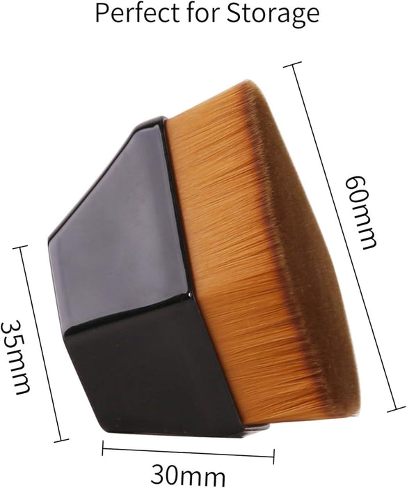 Azonee Flawless Wand Foundation Brush,High-Density Seamless Foundation Brush BB Cream Makeup Brushes Loose Powder Black