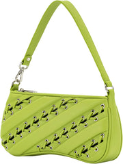 Women's Eva Shoulder Handbag - Acid Green