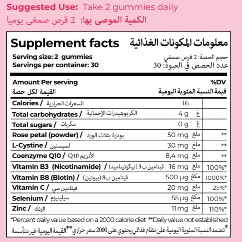 rite GLOW x3 month pack for optimal results 2000% Dv Biotin With Zinc, Selenium Hair Growth, Stronger Nails & Healthy Skin Sugar free