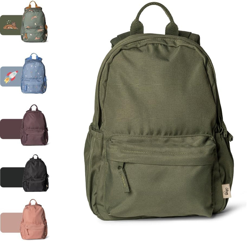 Children's School Medium Backpack, 4 to 6 years, Lightweight and Durable, Perfect for Nursery and Travel - Green