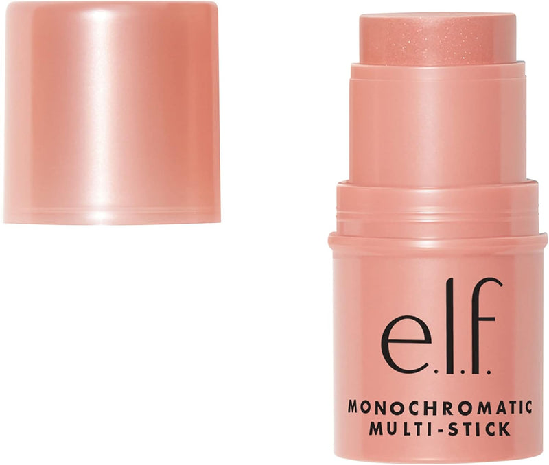 Monochromatic Multi Stick Eyes Lips Cheeks, Dazzling Peony,0.155 Ounce 81346, 4.4 g (Pack of 1) - Glistening Peach 1 Pack
