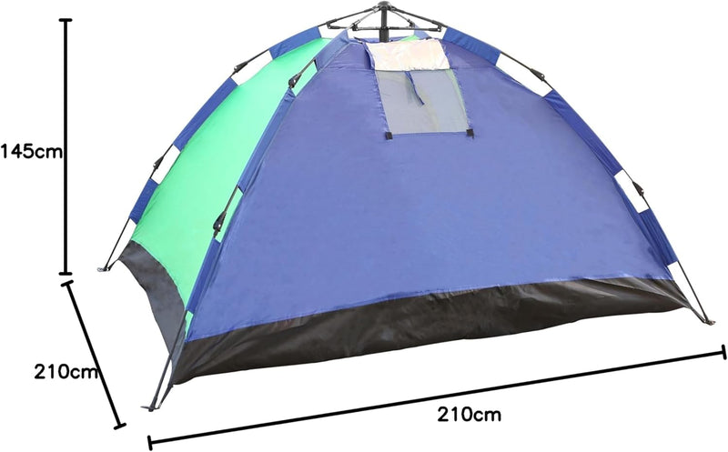 Royalford Camping Tents 8 Persons RF9765 Xtra Large Portable UV Protection Waterproof Ventilated Mesh Window hiking trekking backpacking foldable