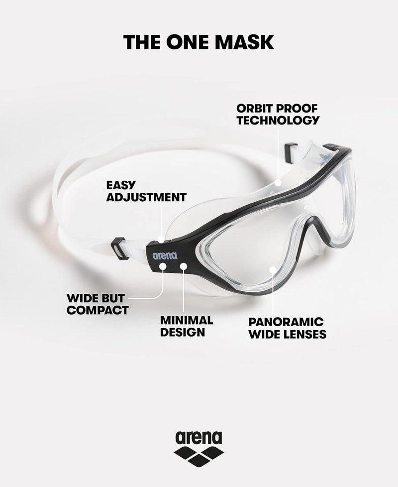 Arena Unisex Arena Unisex Goggles the One Mask Goggles - One Size Transparent/Blue