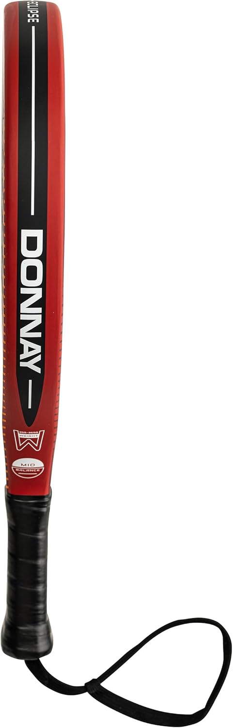 Donnay Eclipse 3K Padel Racket, Eclipse Red