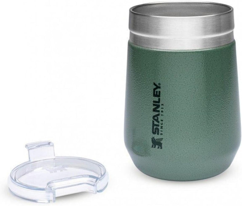 STANLEY Go Everyday Tumbler 0.29L / 10 OZ Matt Black Stainless Steel Tumber for Wine, Cocktails, Coffee, Tea - Keeps Cold / hot for Hours - BPA- Dishwasher Safe