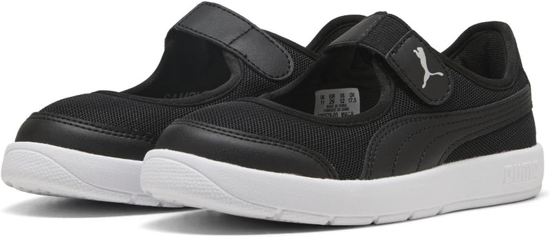 PUMA Courtflex v3 Lina V PS PUMA Black-PUMA B girls Shoes
