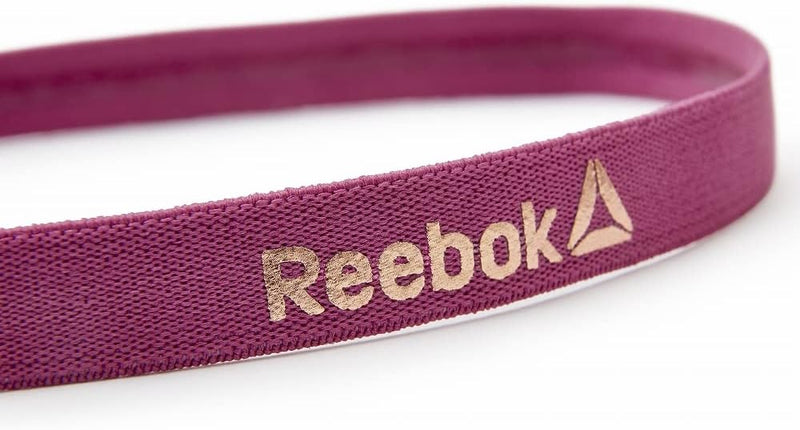 Sports Hair Bands - Metallic Blue, Berry, Grey (3)