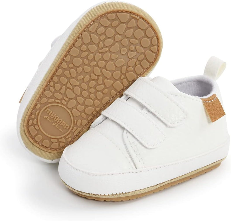 Baby Shoes Boys Girls Infant Sneakers Non-Slip Sole Toddler Crib First Walker Shoes Flat Lazy Shoe