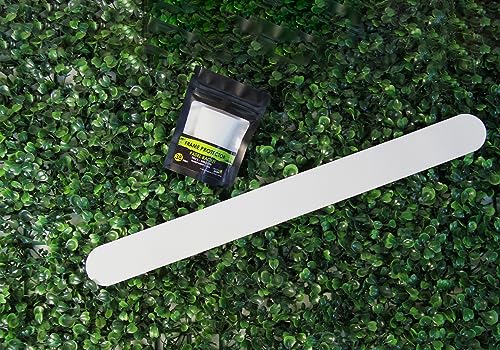 Mucho Padel - Transparent Frosted Racket Padel Protector, Padel Protector Tape 1.49 in, Racket Paddle, Frame Protector Paddle Racket Thick Smooth Transparent Frosted and Clear