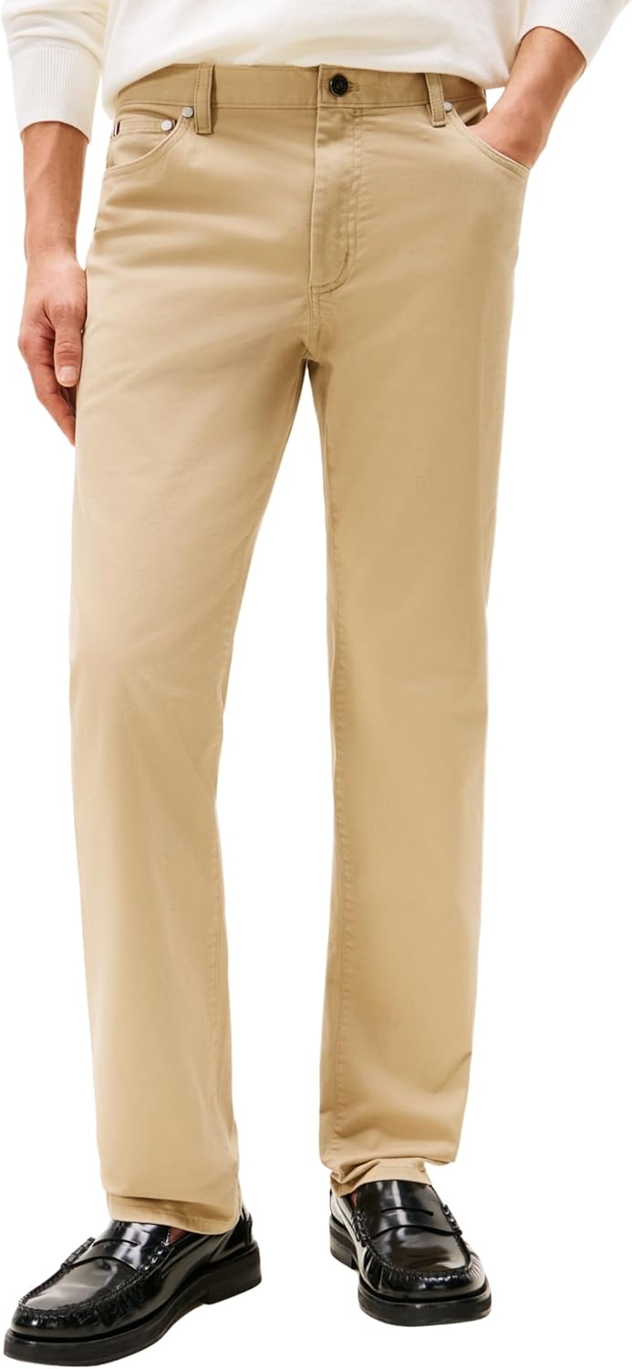 mens Core Denton 5pkt Essential Twill Mw0mw40915 Chino - Batique Khaki