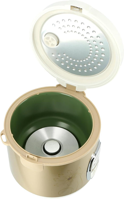 Olsenmark 3 In 1 Electric Rice Cooker, 1.2 Liter Capacity, White