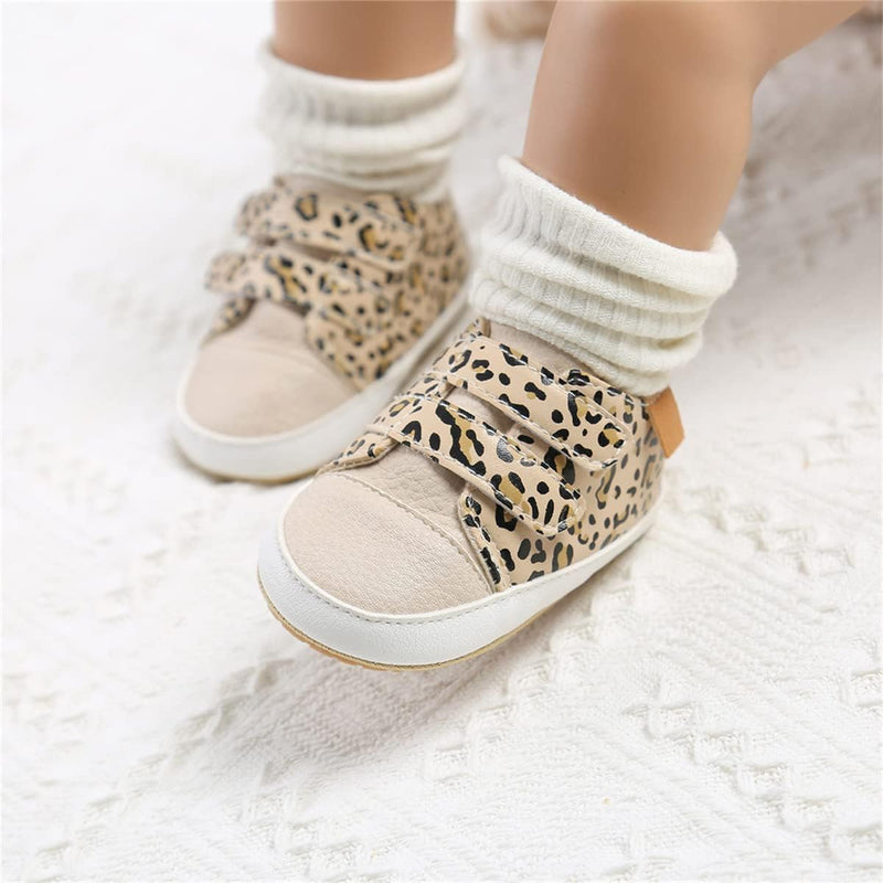 Baby Shoes Boys Girls Infant Sneakers Non-Slip Sole Toddler Crib First Walker Shoes Flat Lazy Shoe