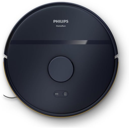 Philips Vacuum and Mop Robot HomeRun 2000 Series - Up to 120 min Runtime, With Auto-empty Station, Suction Power 6000 Pa, HomeRun App Enabled, LDS Radar, Dark Blue - XU2100/10 - Without Emptying Station