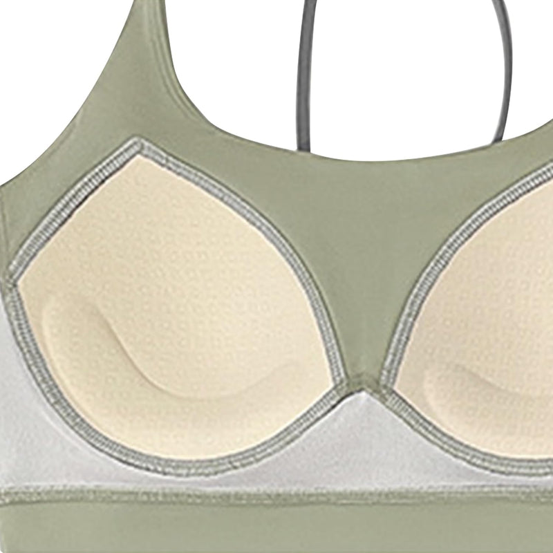 Dress Cici Strappy Longline Bra, Sports Crop Top, Yoga Bra