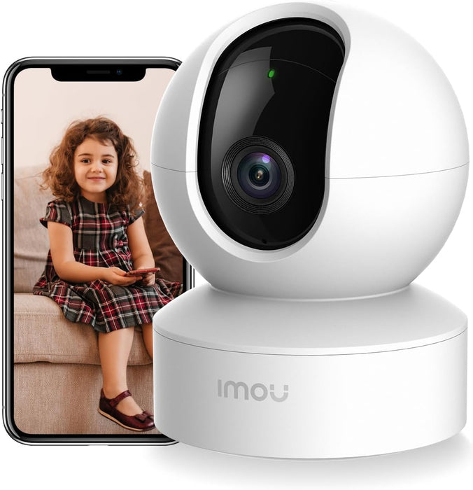 Imou 2K Camera for Home Wifi Cameras Security Camera 360° Indoor Cameras Ultra-Clear Surveillance Camera Human Detection, Abnormal Sound for Baby Monitor Night Vision, Smart Tracking(DK2 2K)