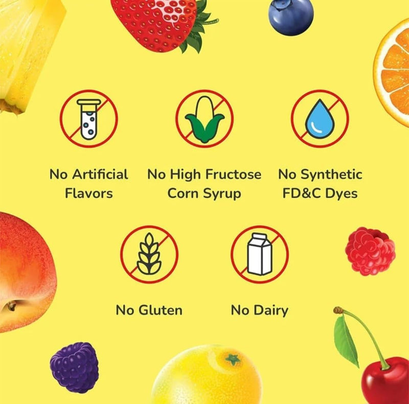 Health Hub Kids Multivitamin + Probiotics Gummies, Berry Punch Flavor, Vegetarian, Dietary Supplement