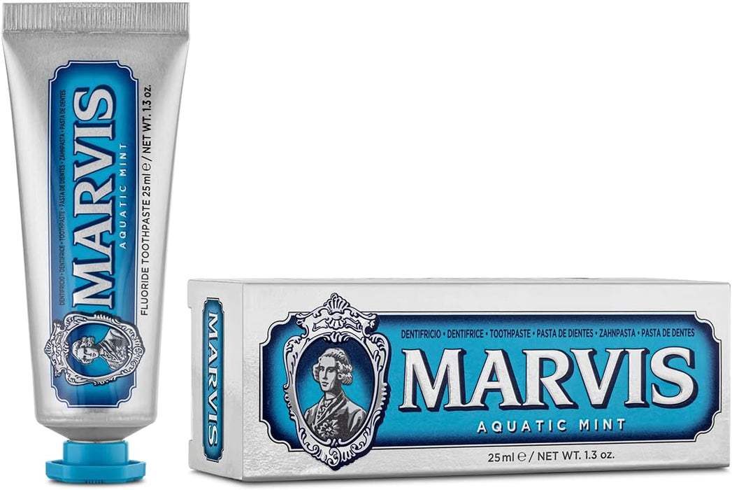 Marvis Smokers Whitening Toothpaste, Mint, 85ml, Promotes the Natural Whitening of the Teeth, Plaque Removal Toothpaste, Long-Lasting Freshness