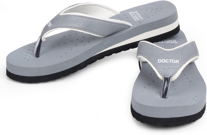 DOCTOR EXTRA SOFT Ortho Care Diabetic Orthopaedic Pregnancy Super Comfort Dr Flipflops and House Slippers For Women's and Girl's D-18