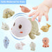 NALACAL Mold Free Bath Toys for Infants 6-12 Months - 10PCS Bath Squirt Toys Silicone Ocean Animals Bathtub Float Toy for Water Play Kids Preschool Education Toy Learning Skills for Bathroom