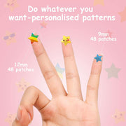 MAKINGTEC 96 Patches Cute Star Pimple Patches, Face Pimple Patches, Acne Healing Patches, Hydrocolloid Acne Patches for Face Blemish, Zit Acne Dot Acne Pimple Absorbing Cover Patch (Stars Shape)