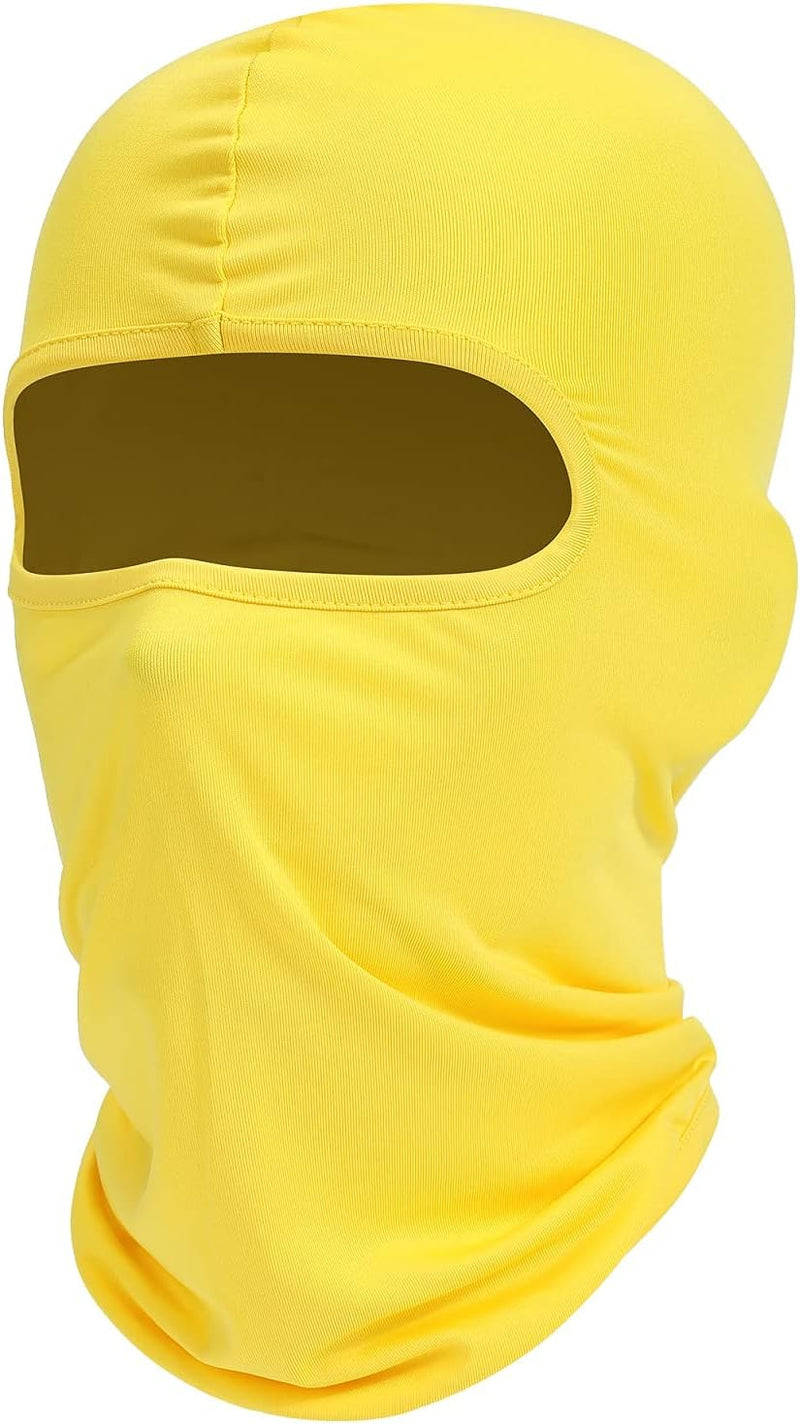 Fuinloth Balaclava Face Mask, Summer Cooling Neck Gaiter, UV Protector Motorcycle Ski Scarf for Men/Women