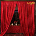 LQIAO 2 Panels Light Gold Sequin Backdrop Glitter Fabric for Wedding Birthday Parties Shimmer Wall-2x8ft