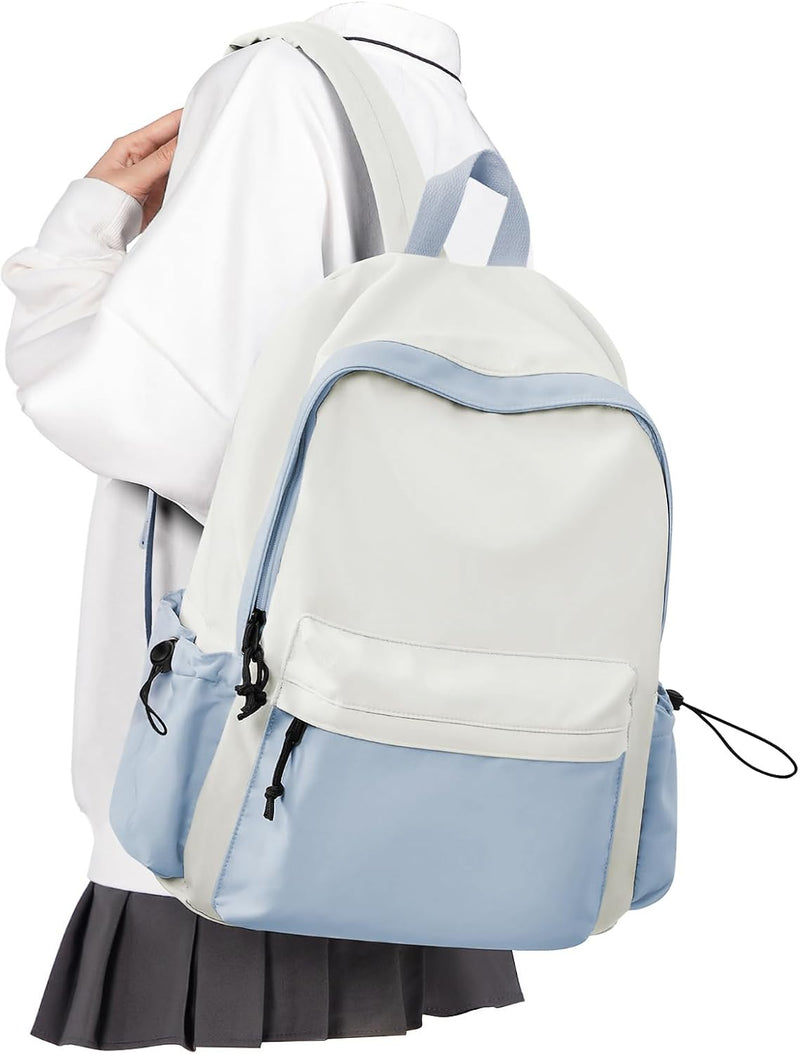 VECAVE Lightweight Casual Laptop Backpack Purse for Women,Travel Backpack with laptop compartment