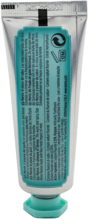 Marvis Sweet & Sour Rhubarb Toothpaste, Rhubarb, 75 milliliters