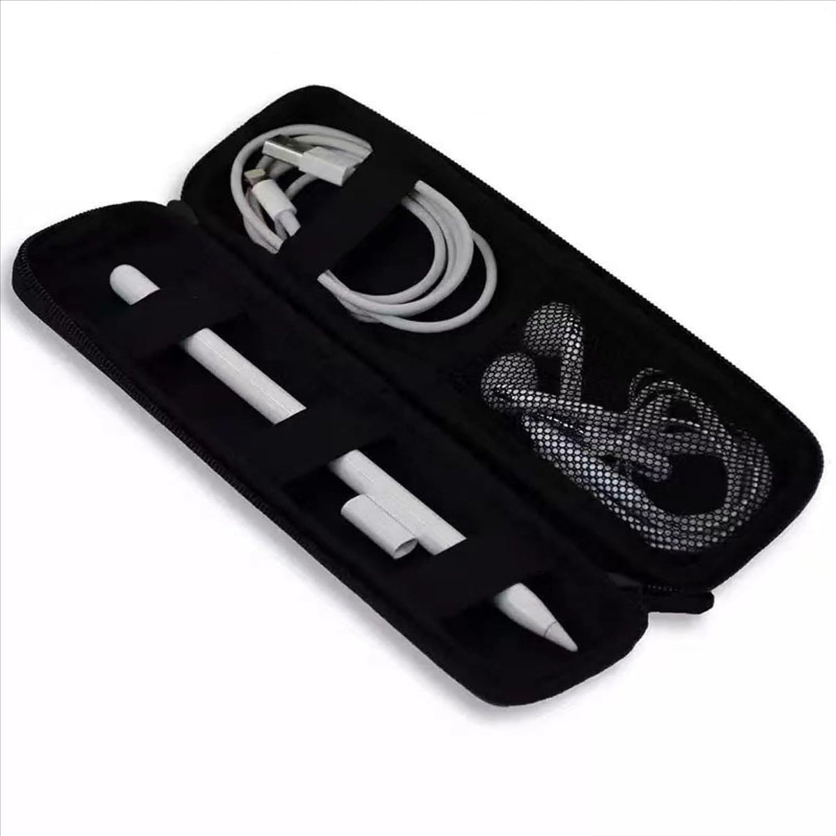 Black Hard Pencil Case EVA Hard Shell Pen Case Holder for Executive Fountain Pen and Stylus Touch Pen – image 4