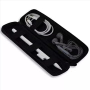 Black Hard Pencil Case EVA Hard Shell Pen Case Holder for Executive Fountain Pen and Stylus Touch Pen