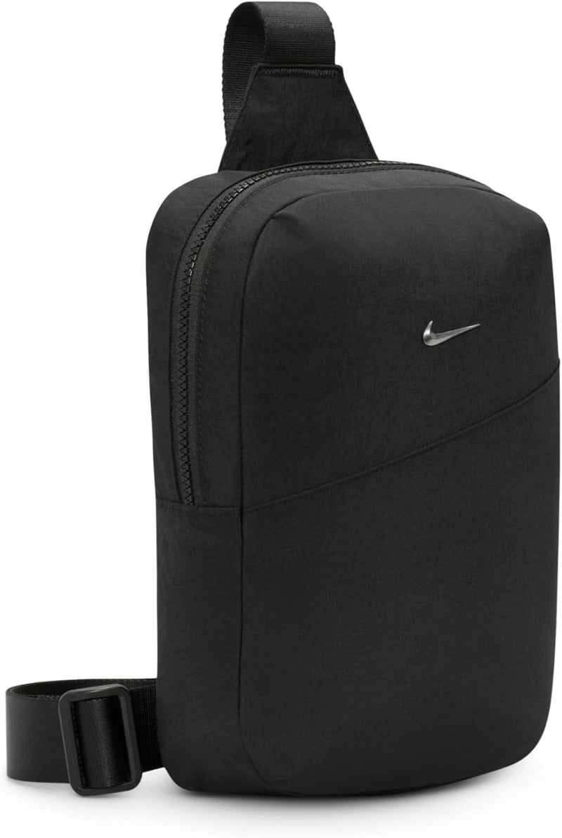 Nk Aura Crossbody Unisex Crossbody Bags, Black/Black/(Gunmetal), MISC