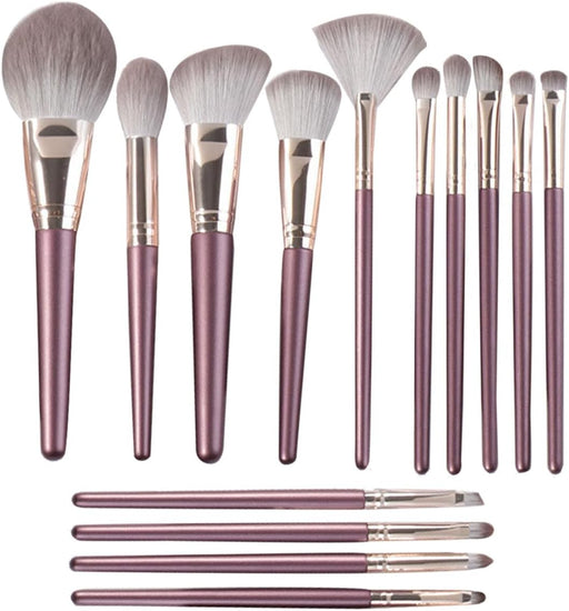 Makeup Brushes Set 14Pcs Premiun Synthetic Makeup Brushes for Foundation Eyeshadow Concealer & Blush Cosmetics Brush Set Gifts for Women Girls