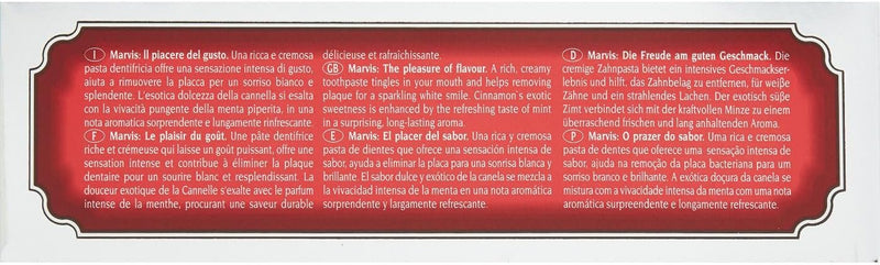 Marvis Whitening Mint Toothpaste With Xylitol 85ml/4.4oz