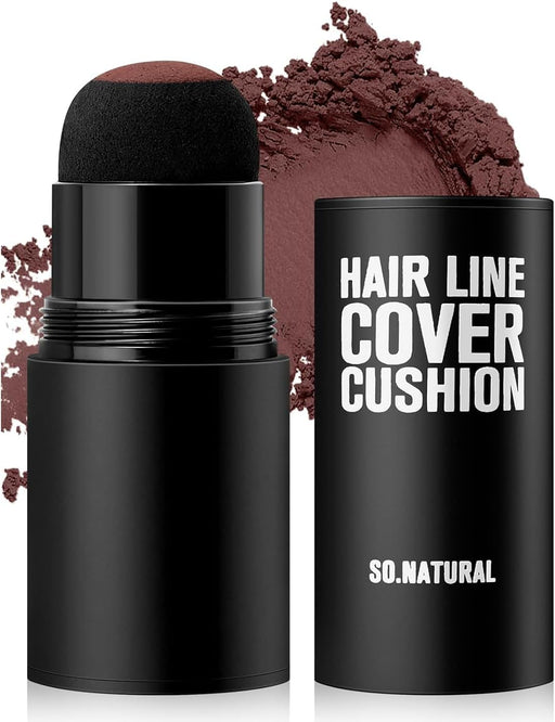 Hairline Shadow Stick, Instant Hair Root Concealer Hair Powder Stick for Women and Men, Root Touch Up Hair Color for Thin Hair (04 Dark Auburn) - #04 Dark Auburn