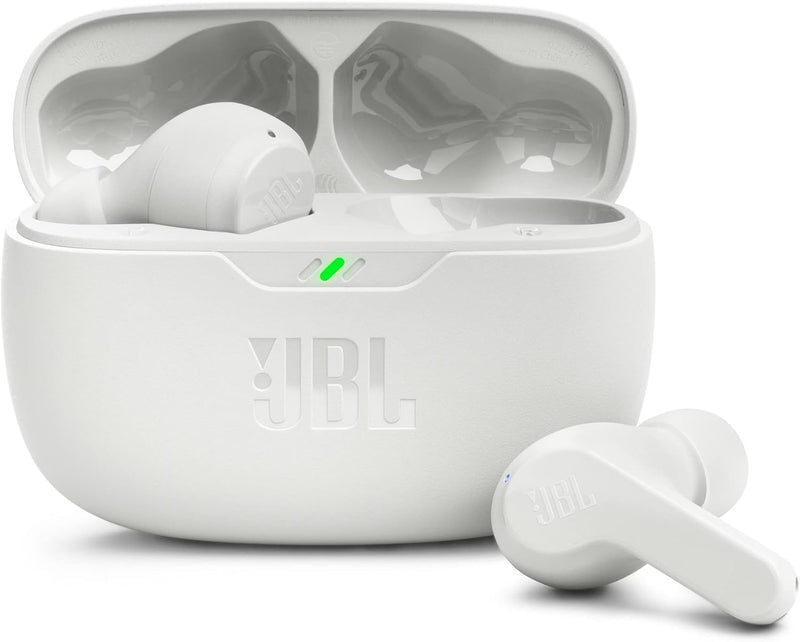 JBL Wave Beam 2 Adaptive Noise Cancelling with Smart Ambient True Wireless Earbuds, Deep Bass, Comfort Fit, 40H Battery, Hands-Free + VoiceAware, Water and Dust Resistant - Black, JBLWBEAM2BLK