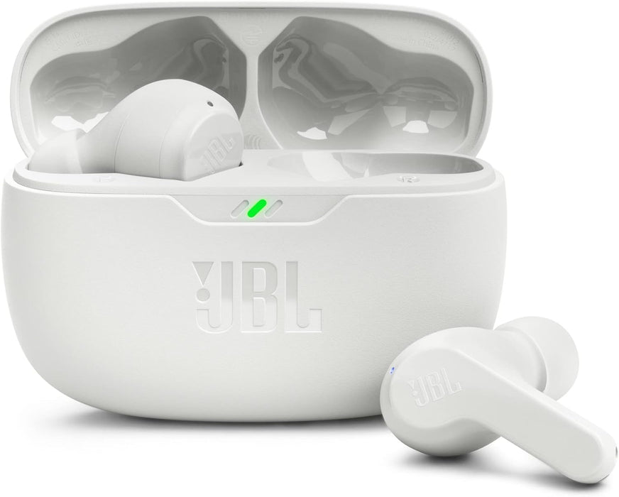 JBL Wave Beam 2 Adaptive Noise Cancelling with Smart Ambient True Wireless Earbuds, Deep Bass, Comfort Fit, 40H Battery, Hands-Free + VoiceAware, Water and Dust Resistant - Black, JBLWBEAM2BLK