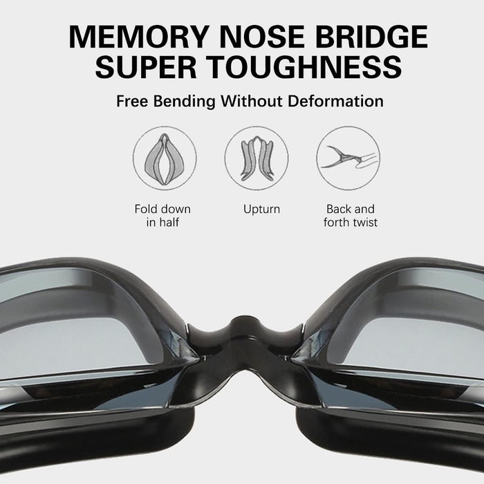 ECVV Professional Anti Fog Swim Goggle No Leaking UV Protection Wide View Swimming Goggles For Women Men Adult Youth Kids