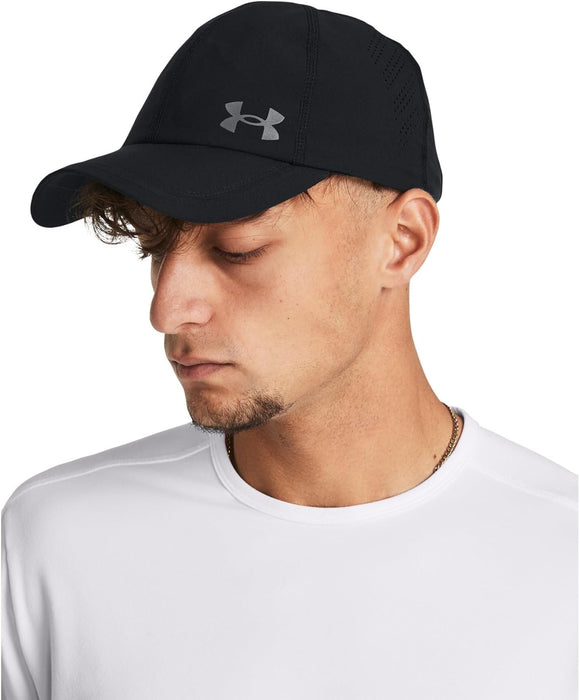 Under Armour M Iso-Chill Launch Adj Men's Cap,Black,size OSFM