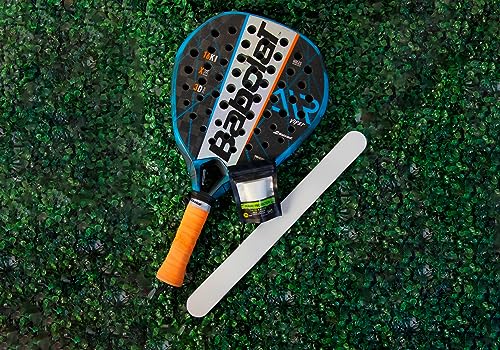 Mucho Padel - Transparent Frosted Racket Padel Protector, Padel Protector Tape 1.49 in, Racket Paddle, Frame Protector Paddle Racket Thick Smooth Transparent Frosted and Clear