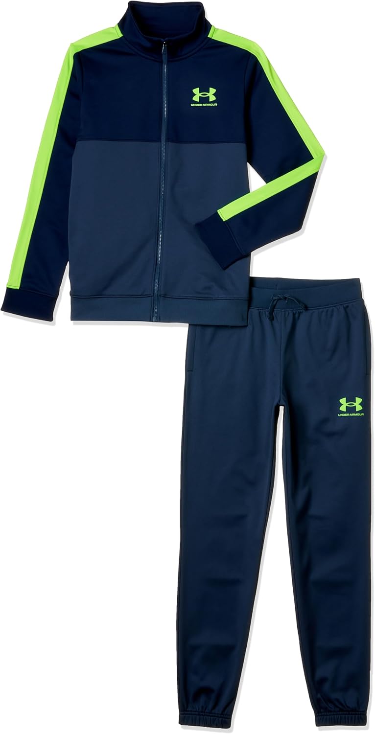 UA Rival CB Knit Track Suit, YMD SHIRT for KIDS GREY YMD – image 1
