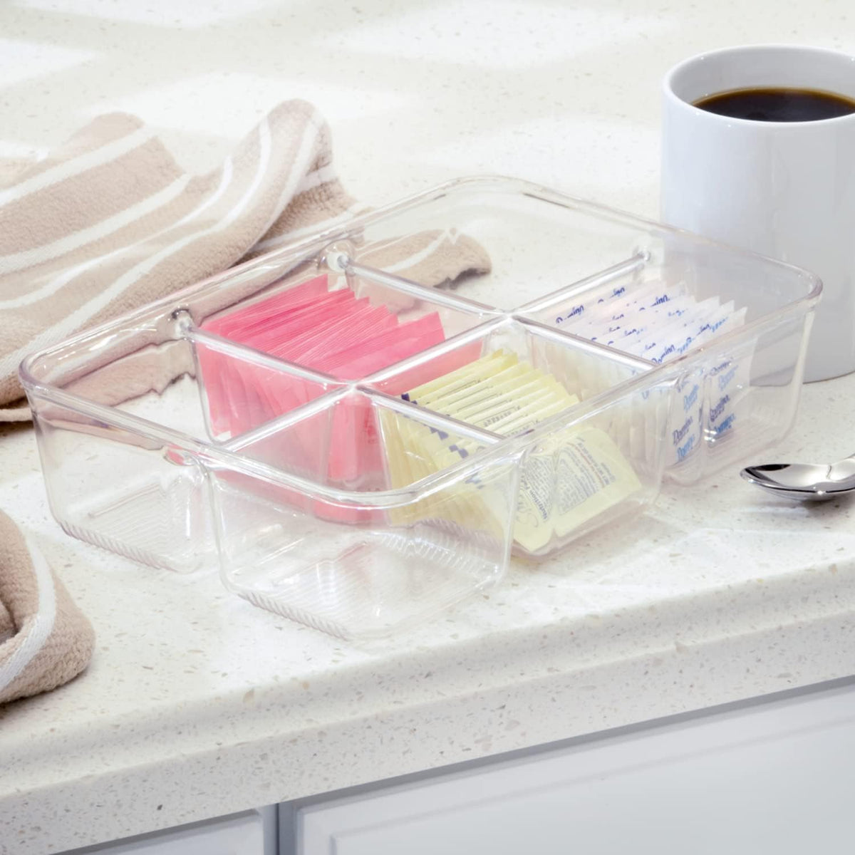InterDesign Kitchen Storage and Organizers, Plastic, Clear – image 3