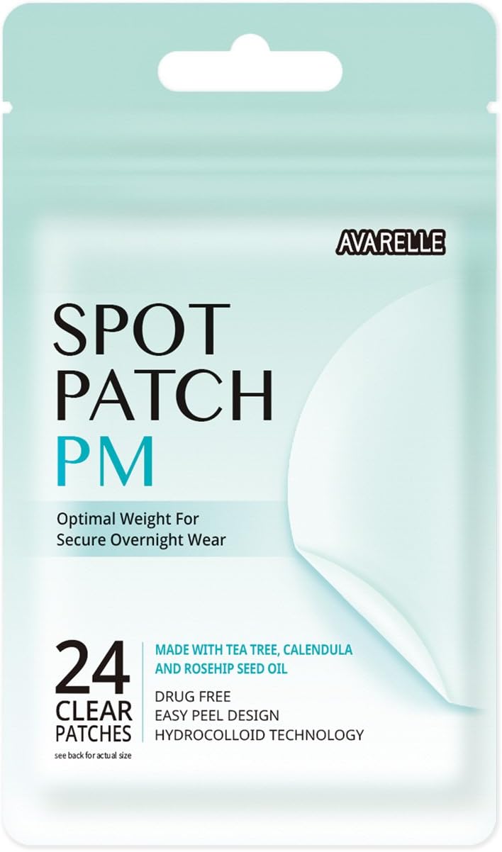 AVARELLE Acne Pimple Patch Absorbing Cover Blemish (XL Square / 8 PATCHES)