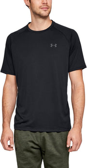 mens Ua Tech 2.0 Ss T-shirt (pack of 1) - Black