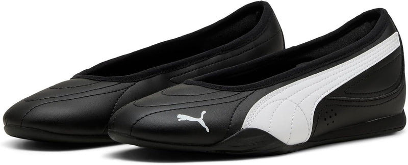 PUMA CATCH SOLEIL BALLERINA womens Ballerina - PUMA Black-PUMA White