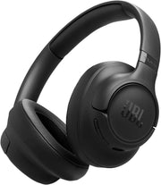 JBL Tune 720BT Wireless Over-Ear Headphones, Pure Bass Sound, Bluetooth 5.3, 76H Battery, Hands-Free Call, Multi-Point Connection, Foldable, Detachable Audio Cable - Black, JBLT720BTBLK - TUNE 730BT Black