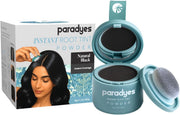 Paradyes Cover Up Powder Dark Brown Instant Root Tint Covers Grey Roots & Bald Spots Instantly for Women & Men Long-Lasting Matte Finish Easy Application 4gm - Natural Black